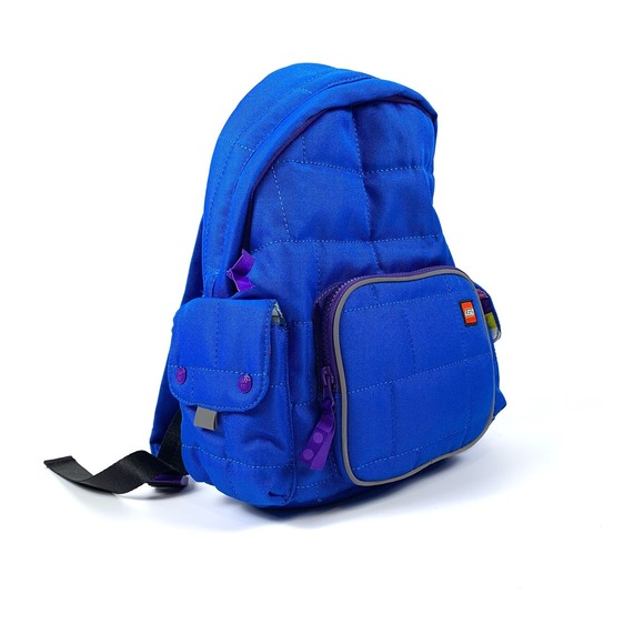 Lego x Target Blue Quilted Puffer Kids Backpack - Picture 1 of 16